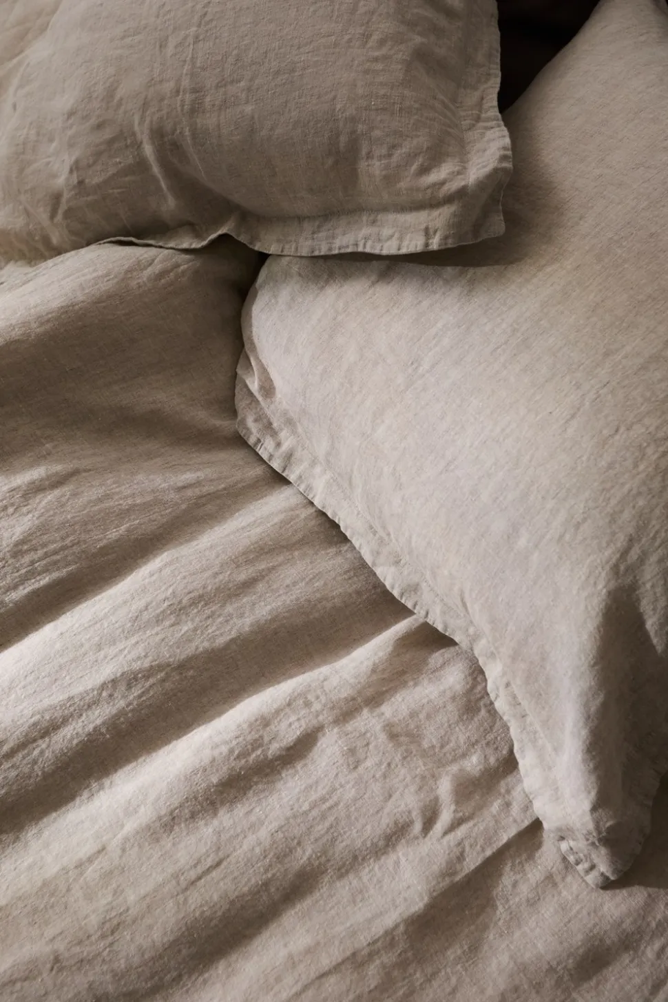 Hørsengetøj, Natur, 140x220 cm