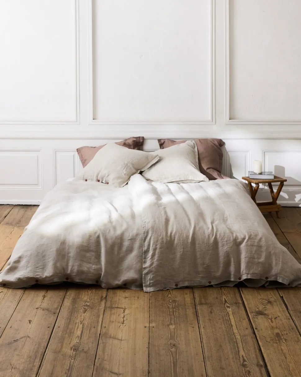 Hørsengetøj, Natur, 140x220 cm