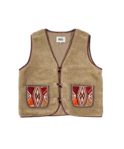 HugoLL Teddy Vest, Red, M