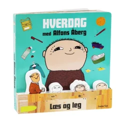 Hverdag Med Alfons Åberg - Bog Med 4 Figurer