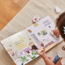 Hverdag Med Alfons Åberg - Bog Med 4 Figurer