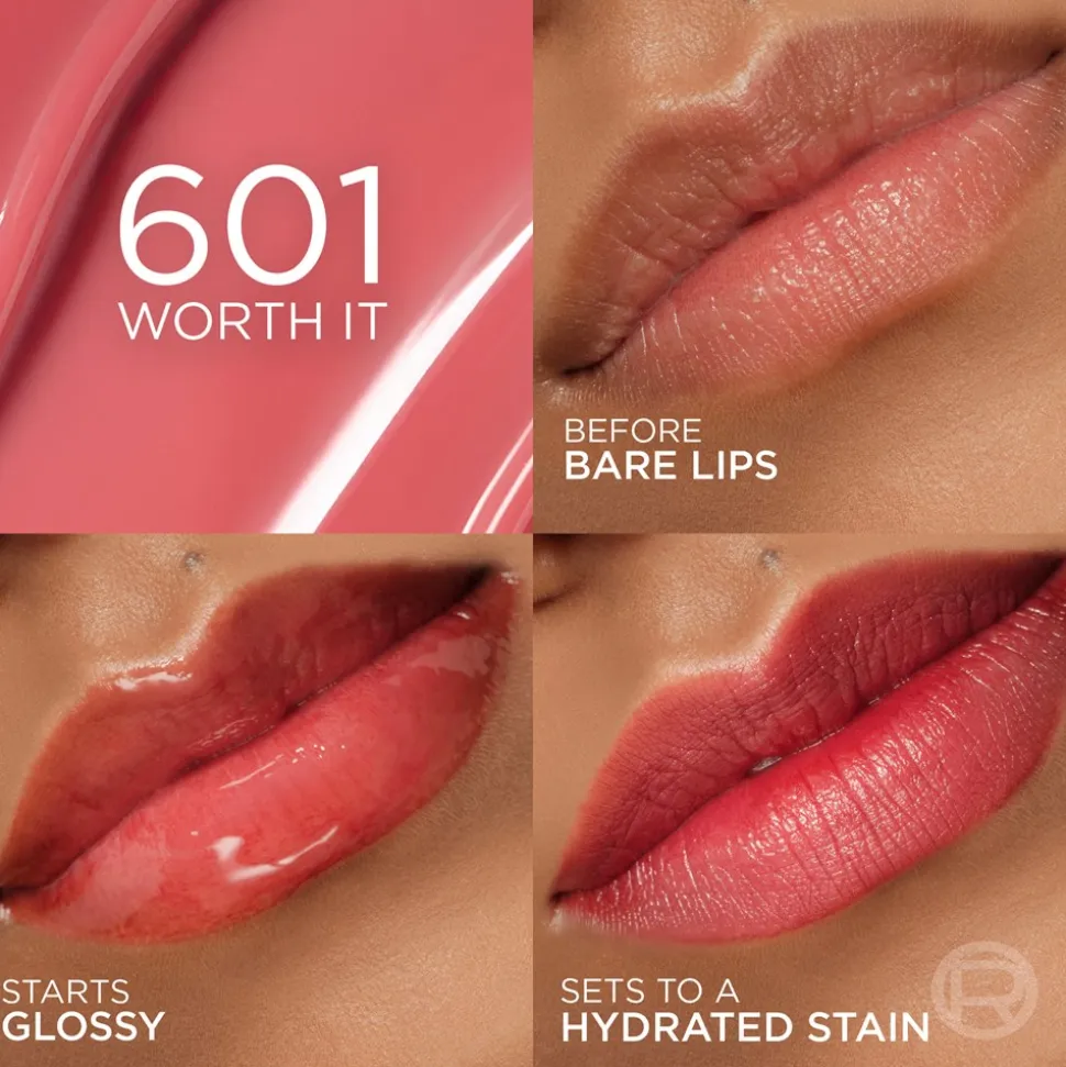 Hyaluron Tint Lip Stain Serum, 601 Worth It