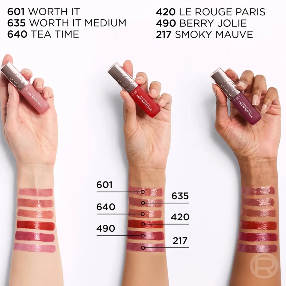 Hyaluron Tint Lip Stain Serum, 601 Worth It