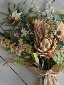 Hydrangea Kunstig Stilk, Beige