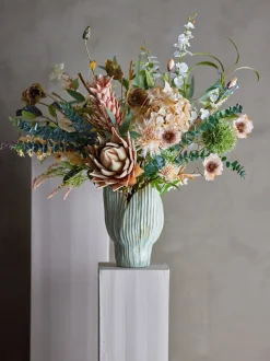 Hydrangea Kunstig Stilk, Beige