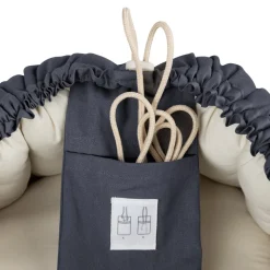 3-i-1 Babynest, Thunder Blue