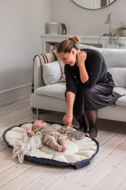 3-i-1 Babynest, Thunder Blue