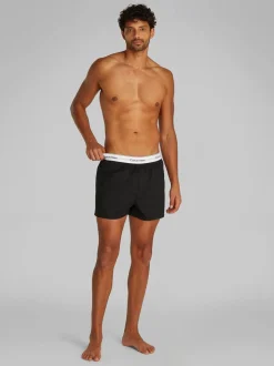 Icon Cotton Stretch 3-pak Boxers, Black/Black/Black, L