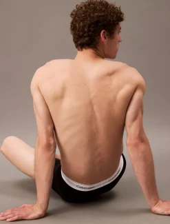 Icon Cotton Stretch 3-pak Boxerbriefs, Black/Black/Black, 3XL