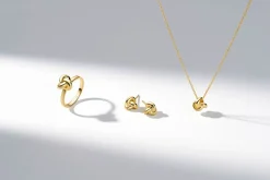 Imperia Pianura Piccolo Ring, Gold Plated, 54