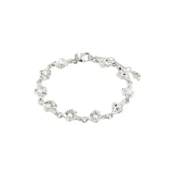 Inaya Recycled Armbånd, Silver Plated, 16,5 cm
