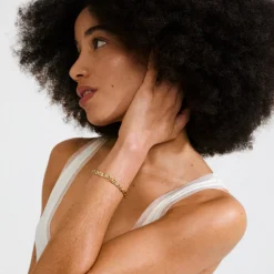 Instant Armbånd, Gold Plated, 16,5+3 cm