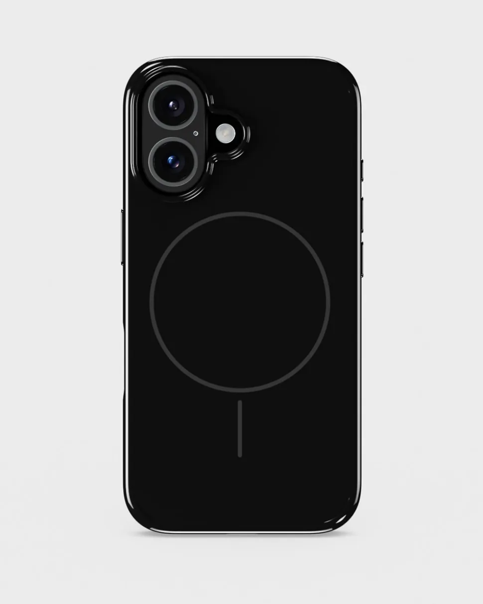 Iphone 16 Mono Case Cover, Black/Gray