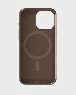 Iphone 16 Pro Max Mono Case Cover, Chocolate/Beige