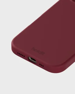 Iphone 16 Pro Silikone Cover, Red Velvet
