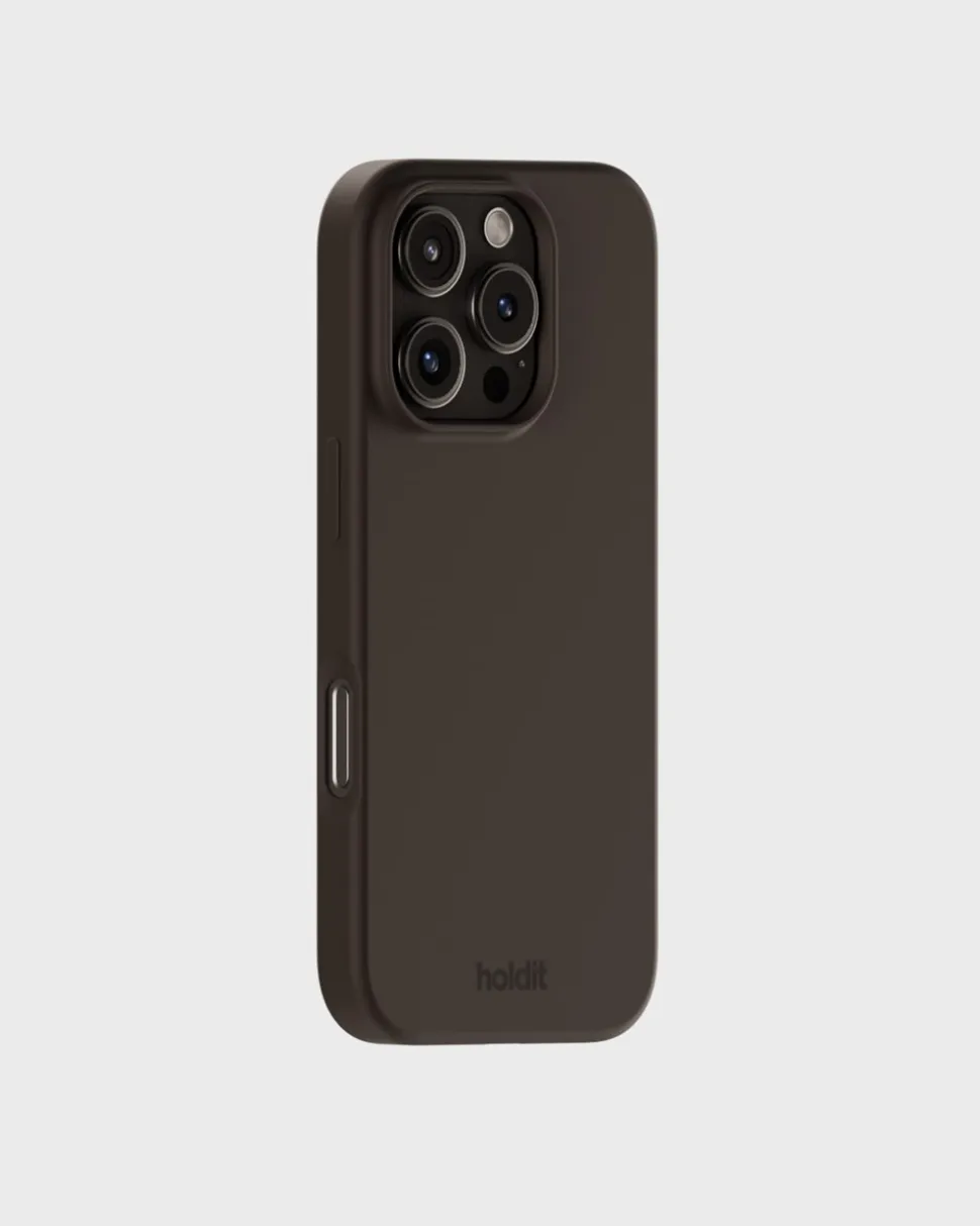 Iphone 16 Pro Silikone Cover, Chocolate