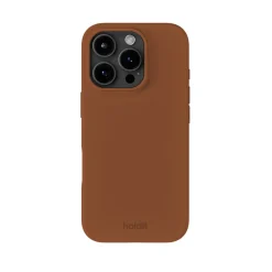 Iphone 16 Pro Silikone Cover, Almond Brown