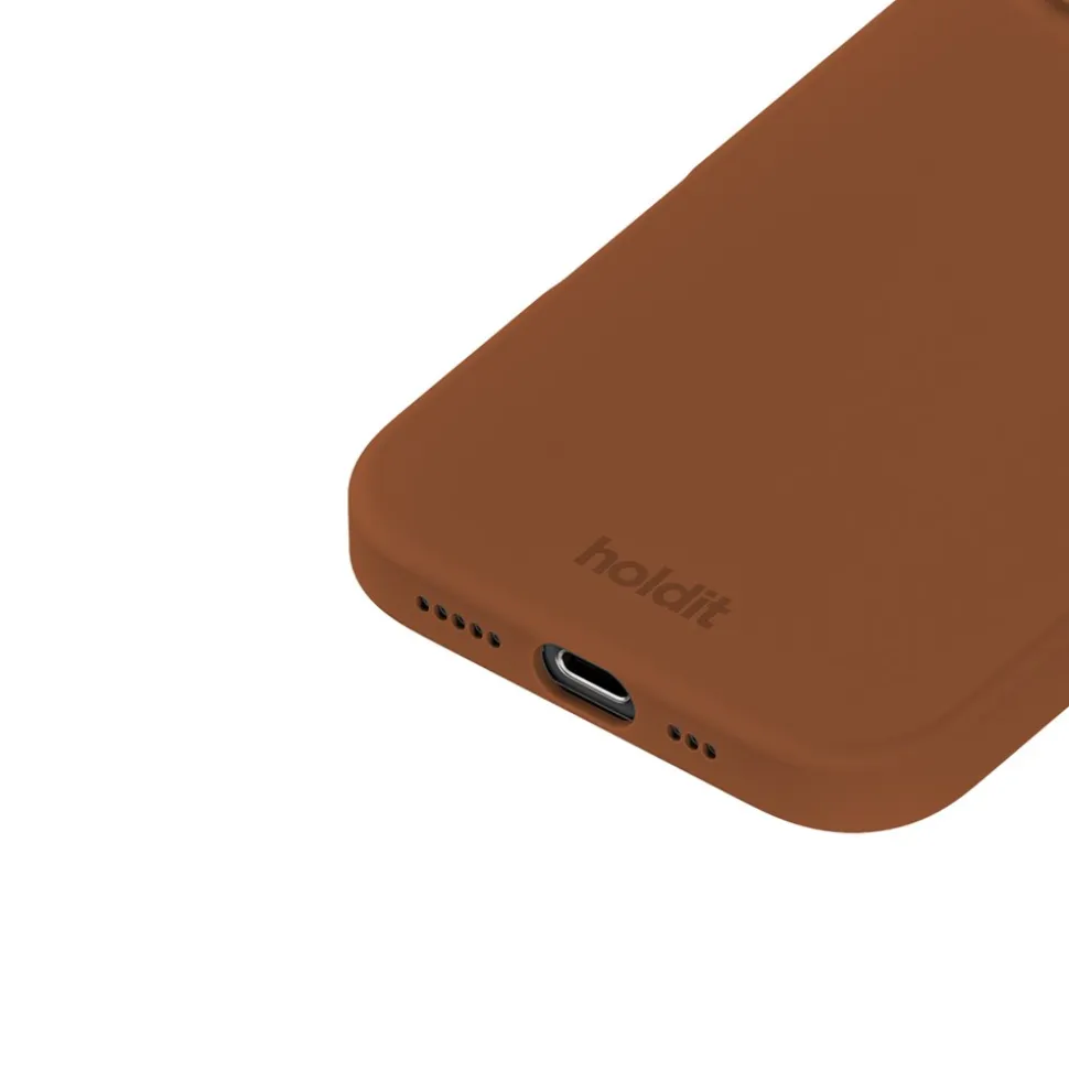 Iphone 16 Pro Silikone Cover, Almond Brown
