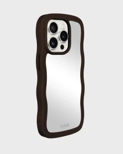 Iphone 12/12 Pro Wavy Cover, Chocolate/Mirror