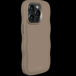 Iphone 15 Pro Wavy Cover, Mocha Brown