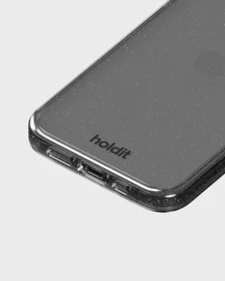 Iphone 12/12Pro Glitter Cover, Black