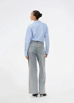 IsoldeMD Solid Jeans, Blue Beige Wash, XS