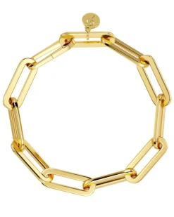 Ivy Maxi Armbånd, Gold, 17 cm