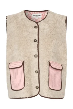 JaceLL Love Vest, Beige, M
