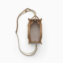 Jacquard Tote Bag, Camel