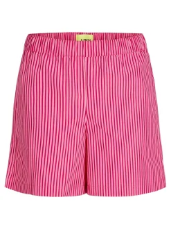 Jamie Poplin Shorts, Cerise, XS