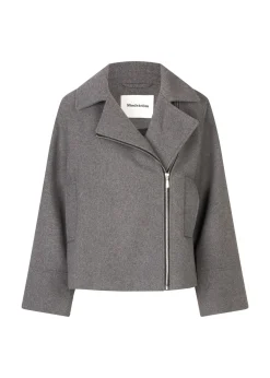 JannaMD Jakke, Dark Grey Melange, S