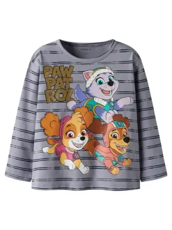 Jannet Paw Patrol Bluse, Lavender Gray, 104 cm