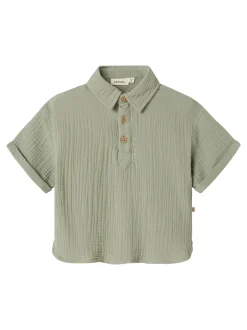 Janu Loose Skjorte, Seagrass, 116 cm