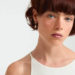 Jasmin Øreringe, Gold Plated