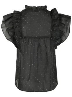 Jayla Bedazzled Top, Black, 36