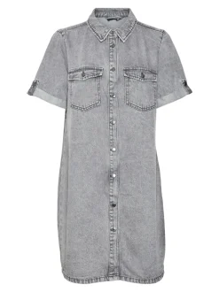 Jennie Denimkjole, Medium Grey Denim, XS