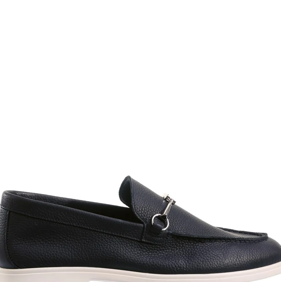 Joe Loafers, Dark Blue, 38