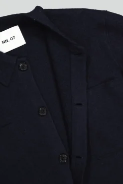 Jonas Overshirt, Navy Blue, XXL