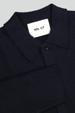 Jonas Overshirt, Navy Blue, XXL