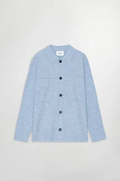 Jonas Overshirt, Powder Blue, XXL