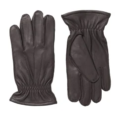 Jones Deerskin Handsker, Dark Brown, XL