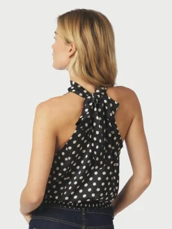 Jos Dot Top, Black, 38
