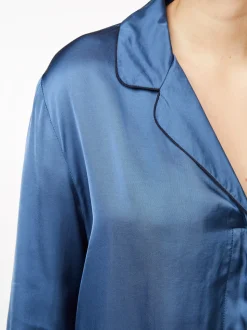 Josephine Pyjamasskjorte, Ensign Blue, XXL