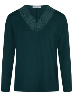 Josie Langærmet Bluse, Eden Green, 42