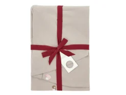 Julehjerte Dug, Rose, Ø180 cm