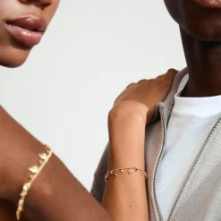 Jules Armbånd, Gold Plated, 16,5+3 cm