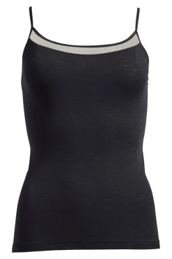 Juliana Chemise Top, Black, 36