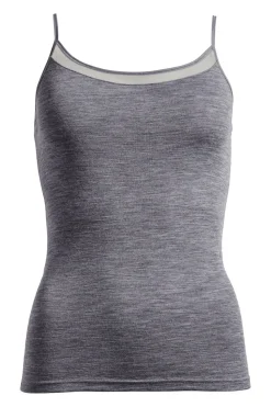Juliana Chemise Top, Heather Grey, 44