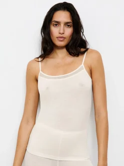 Juliana Chemise Top, Ivory, 38