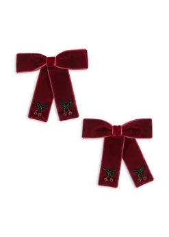 Juliette 2-pak Hårclips, Rio Red